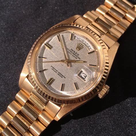 18 k vintage rolex presidential watch|rolex day date 40 18 ct.